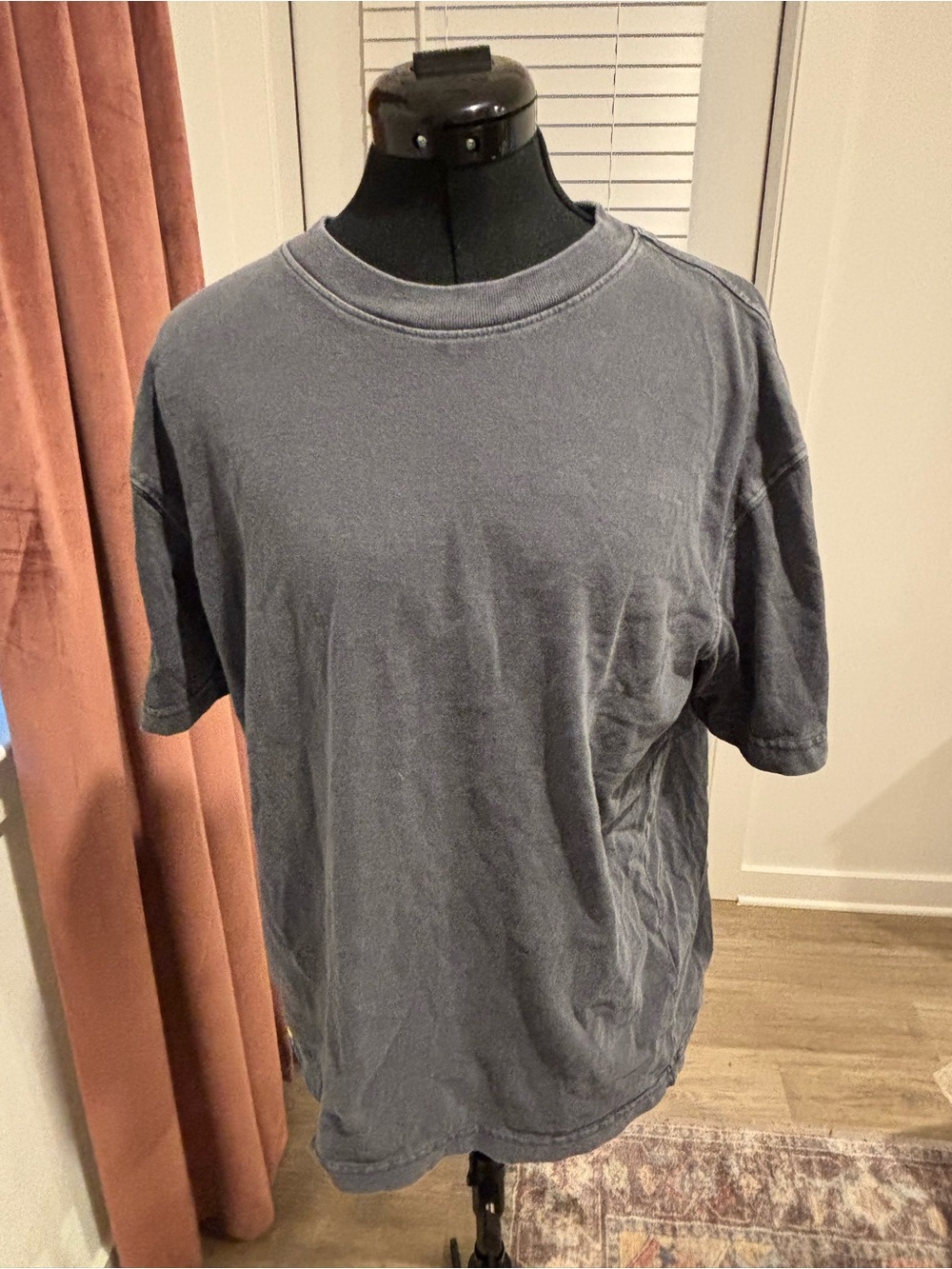 Richer Poorer Men's Crewneck T-Shirt in Washed Charcoal Gray